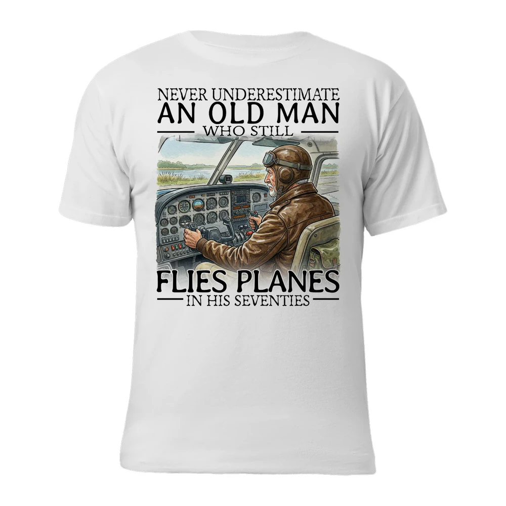 Pilot Never Old Men 70 T-Shirt
