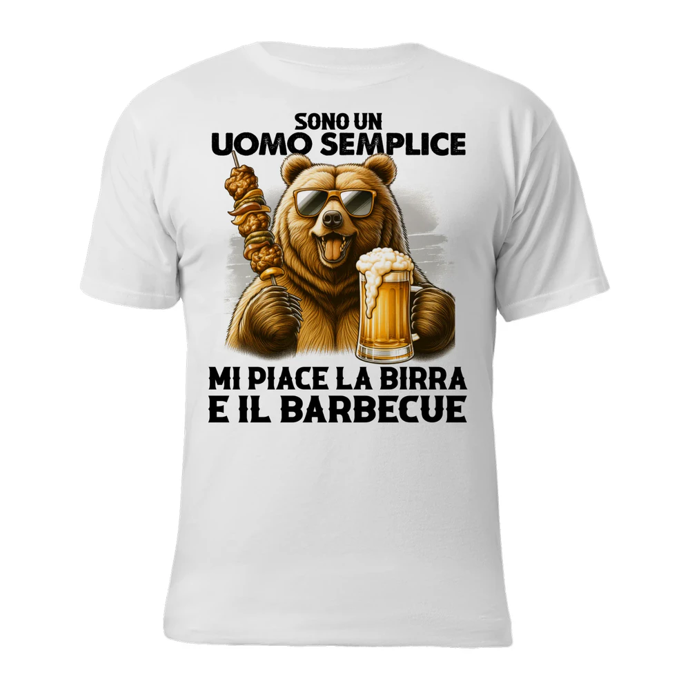 Beer Bbq Man T-Shirt
