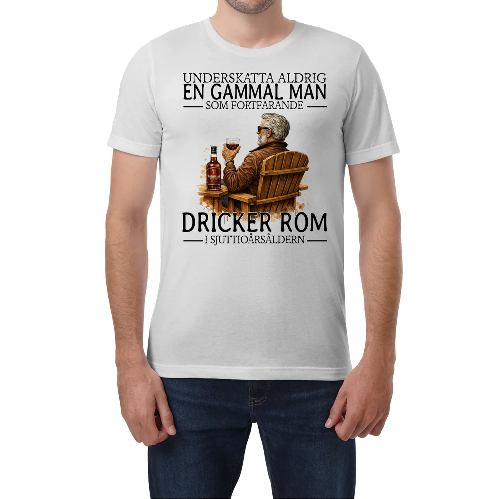 Rum Never Old Men 7 T-Shirt