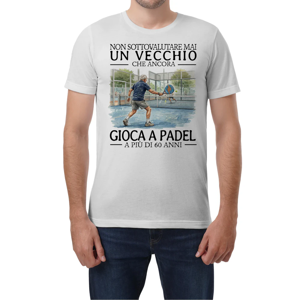 Padel Never Old Men 60 T-Shirt