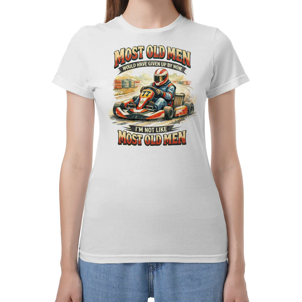 Kart Racing Oldmen T-Shirt