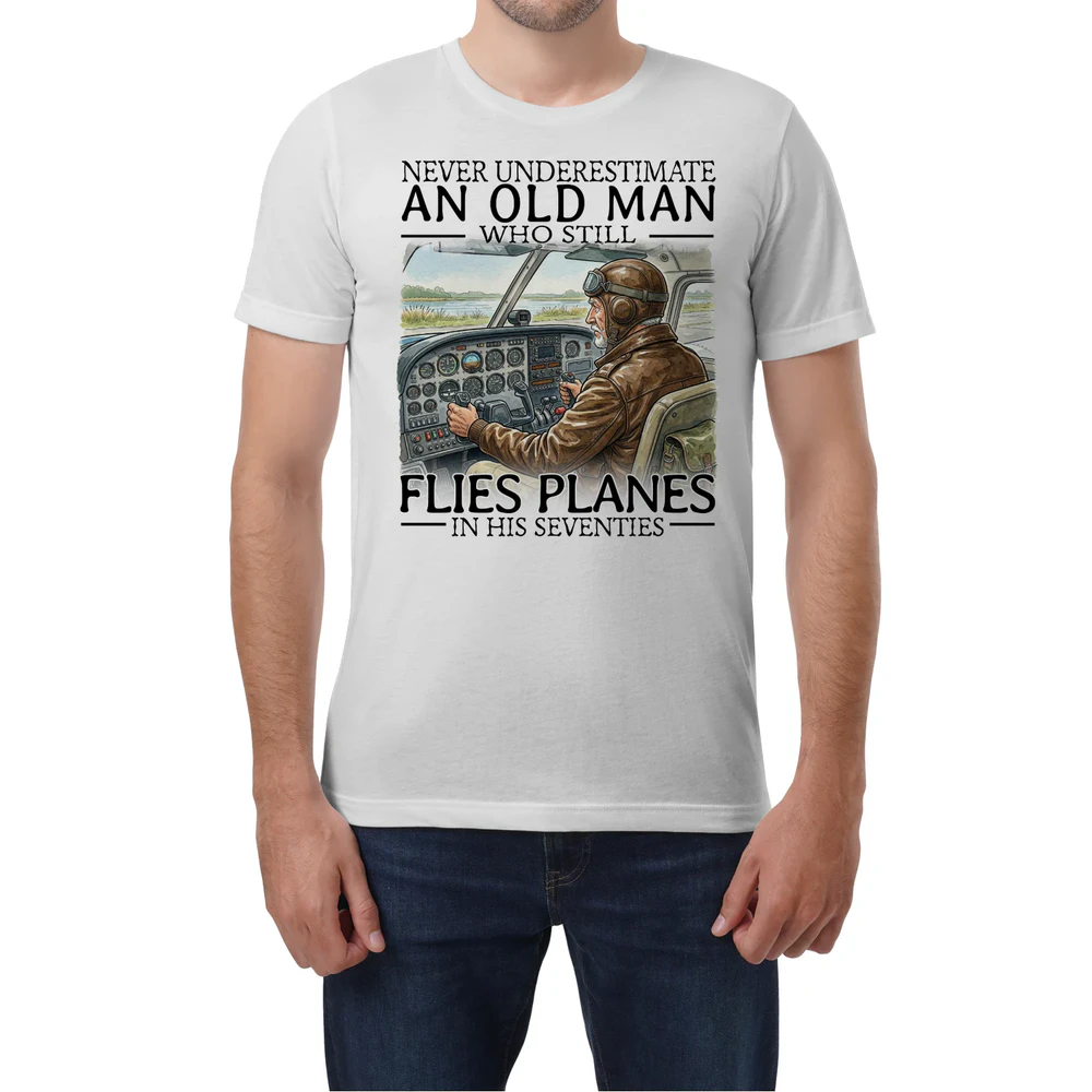 Pilot Never Old Men 70 T-Shirt