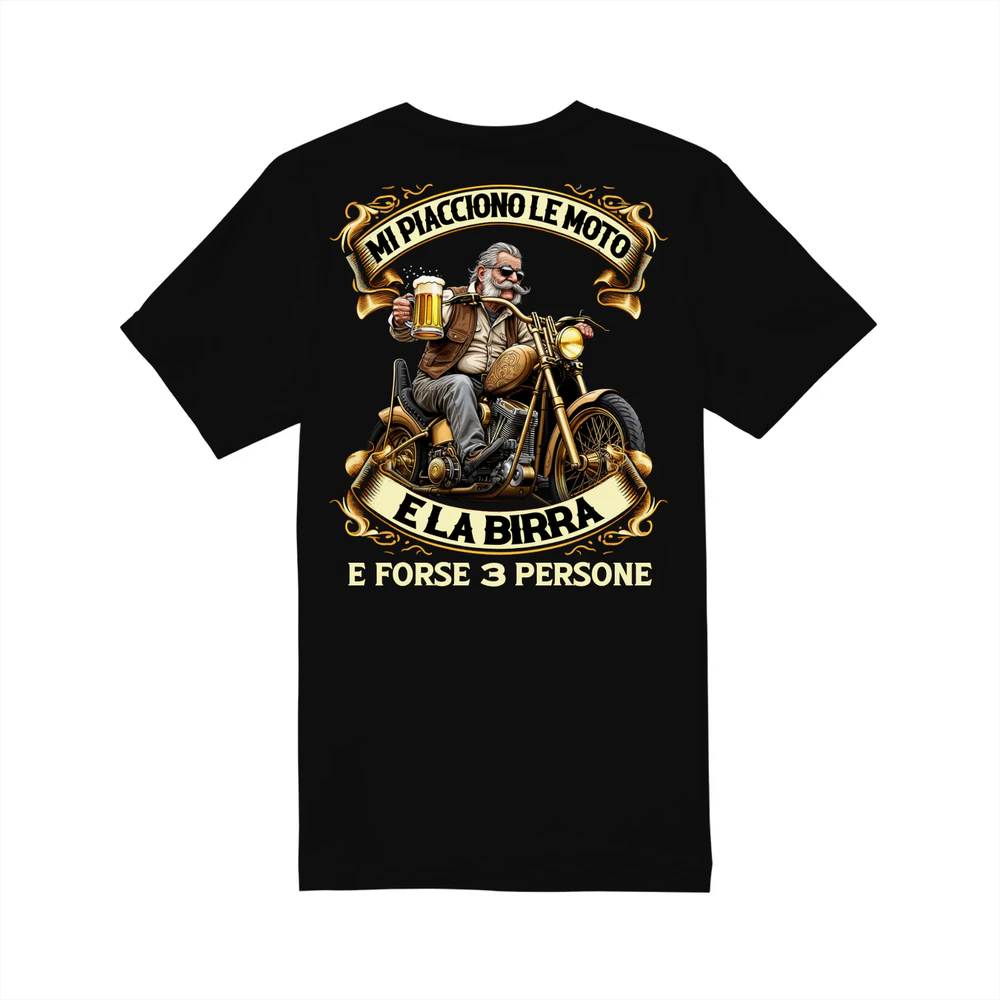 Biker Beer Like3 T-Shirt