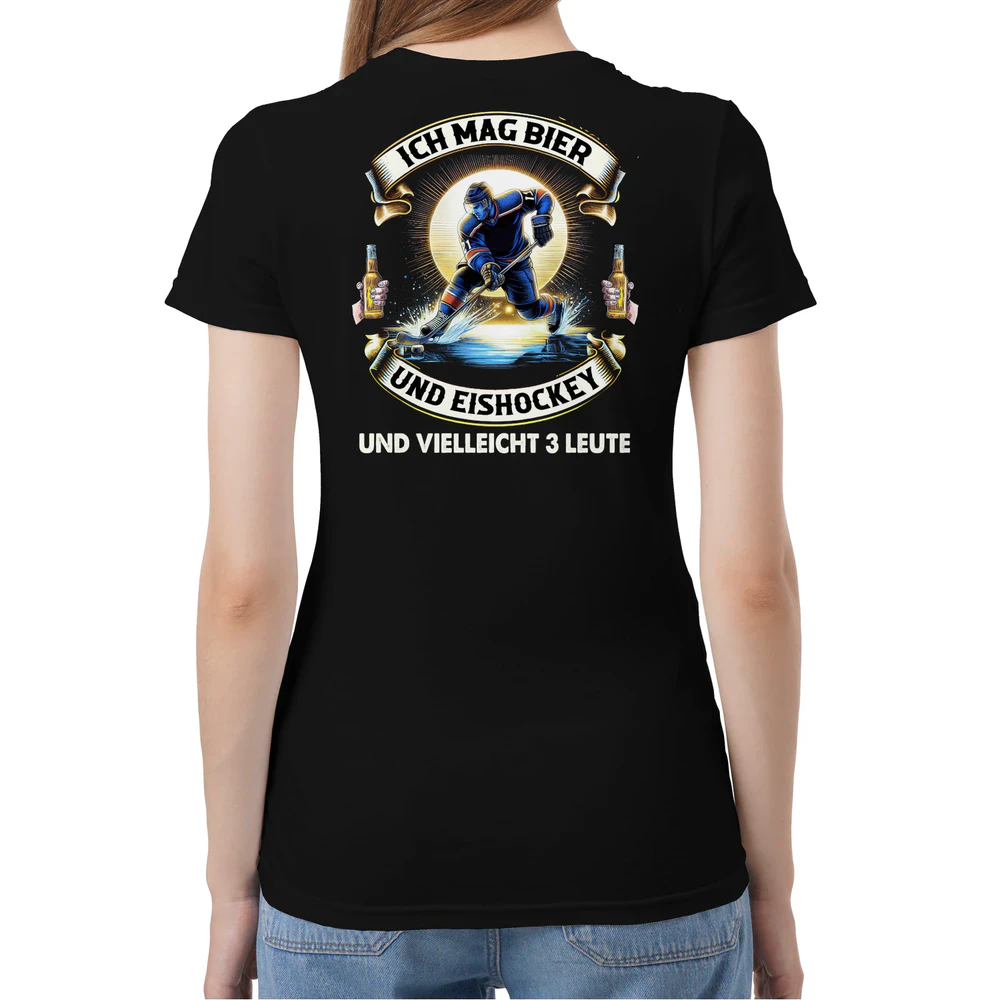 Ice Hockey Beer Like T-Shirt