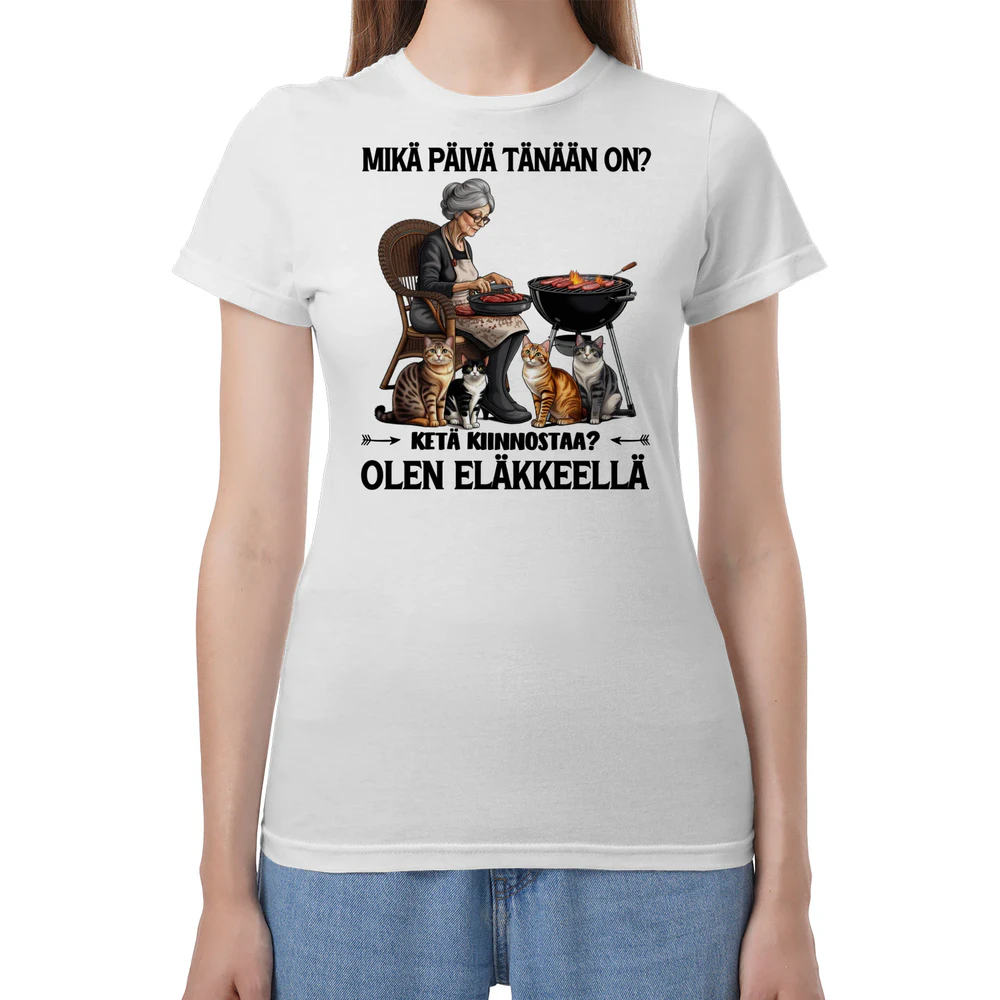 Cats Bbq Woman What Day T-Shirt