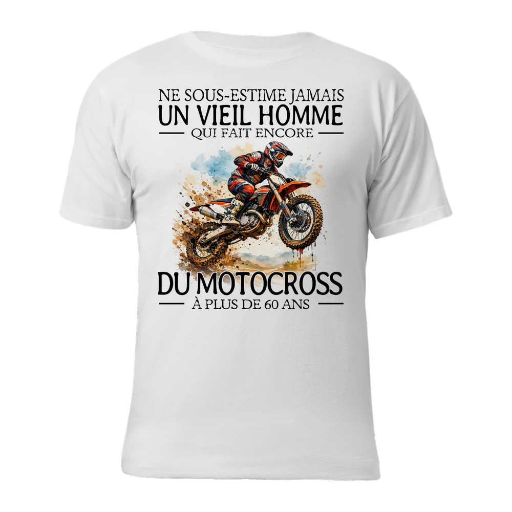 Motocross Never Old Men 60 T-Shirt