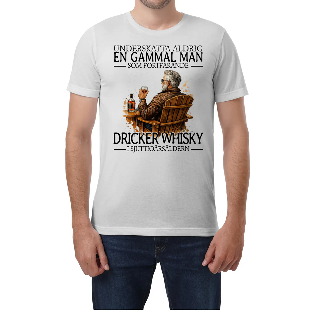 Whisky Never Old Men 7 T-Shirt