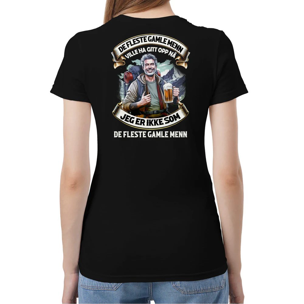 Hiking Beer Most Oldmen Nor T-Shirt