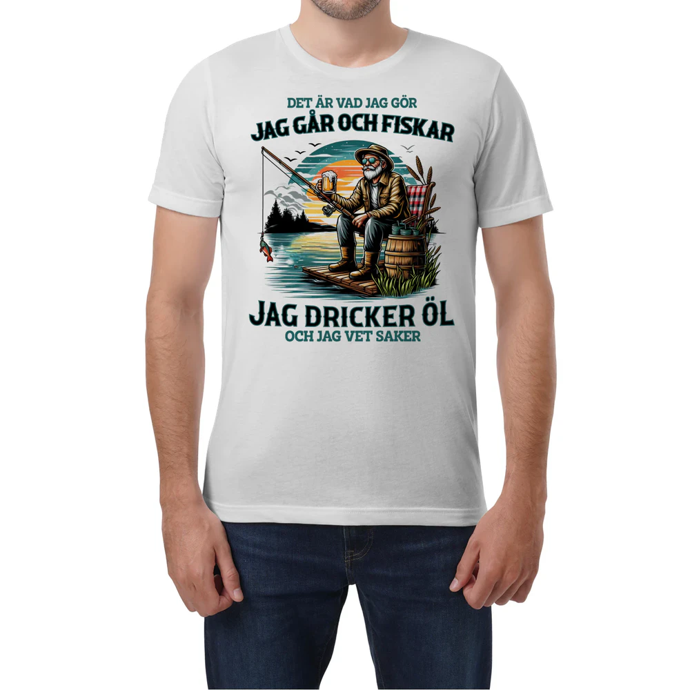 Fishing Beer What I Do T-Shirt