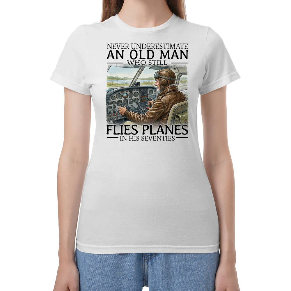 Pilot Never Old Men 70 T-Shirt