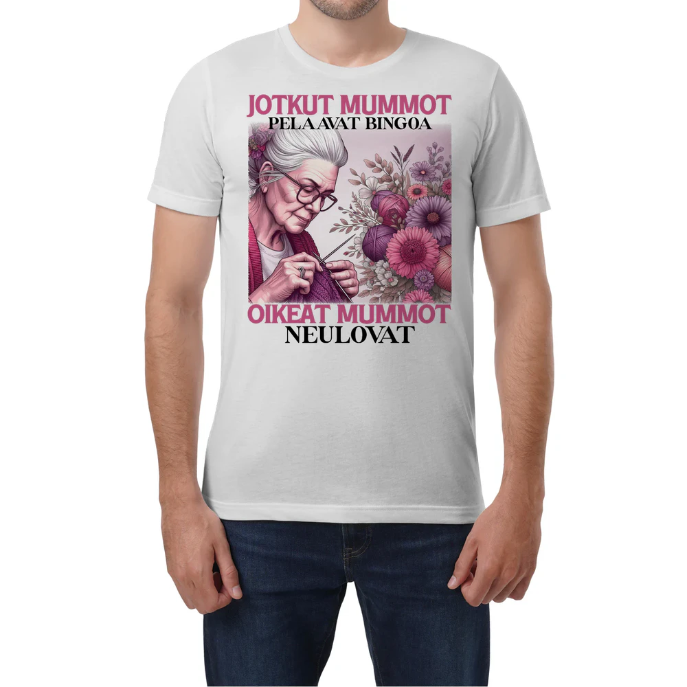 Knitting Gmas Bingo Full T-Shirt