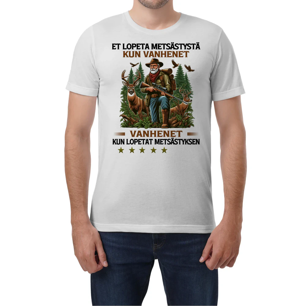 Hunting Dont Stop Customize T-Shirt