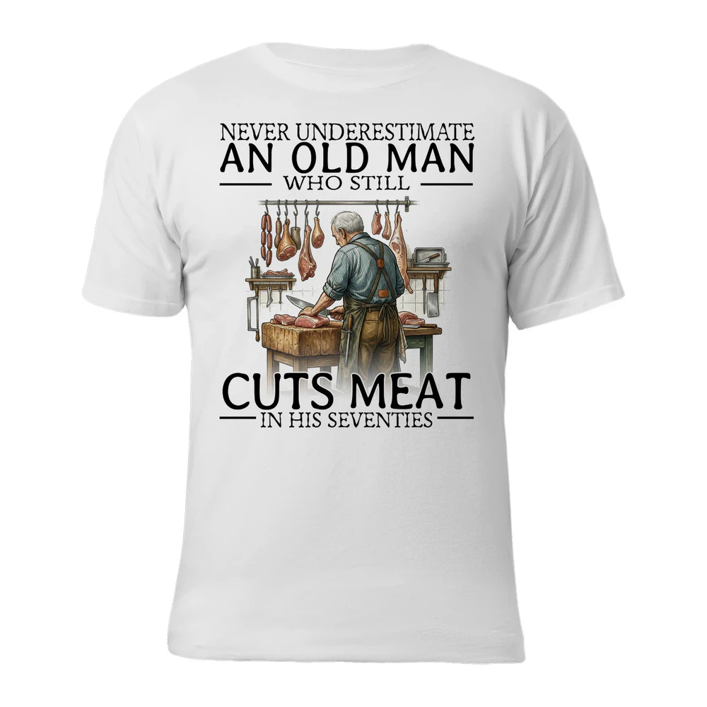 Meat Never Old Men 70 T-Shirt