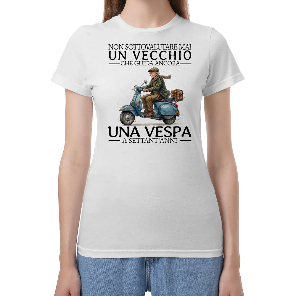 Vespx Never Old Men 70 T-Shirt