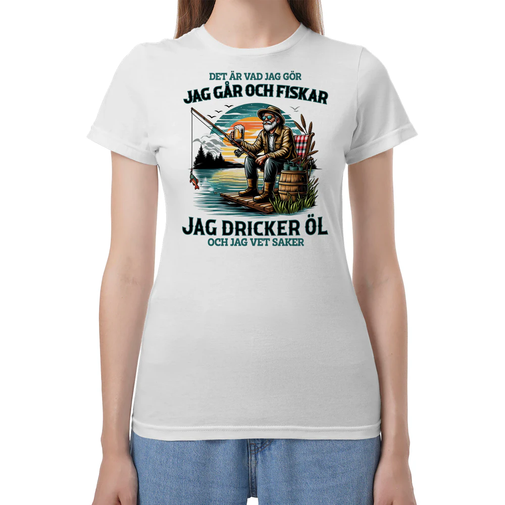 Fishing Beer What I Do T-Shirt