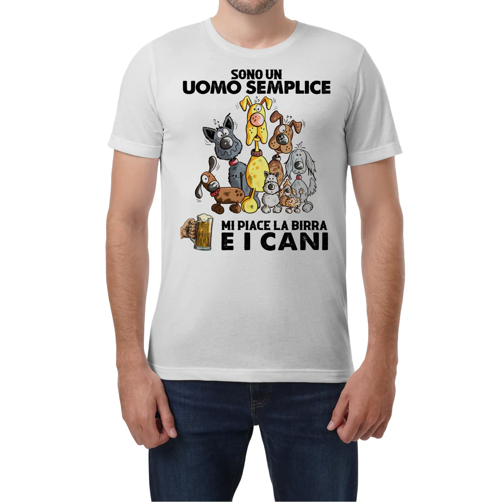 Beer Dogs Man T-Shirt