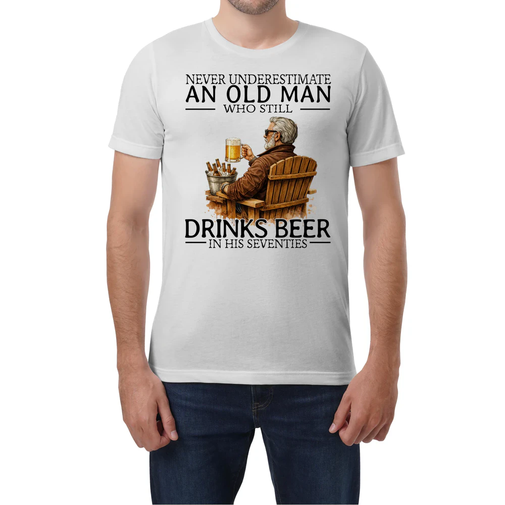 Beer Never Old Men 7 T-Shirt