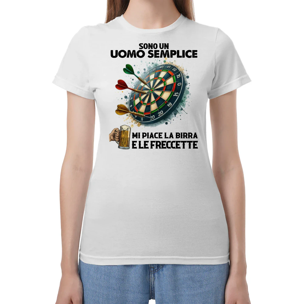 Darts Beer Simple Man T-Shirt