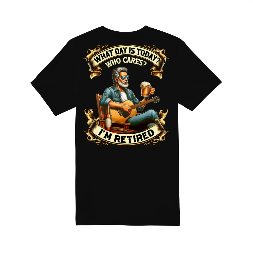 Guitar Beer What Day T-Shirt