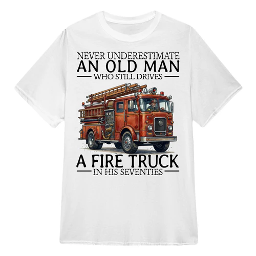 Firetruck Never Old Men 70