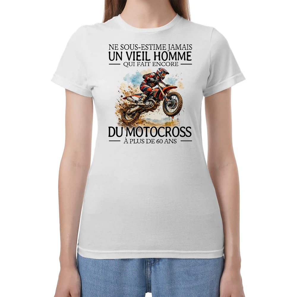 Motocross Never Old Men 60 T-Shirt