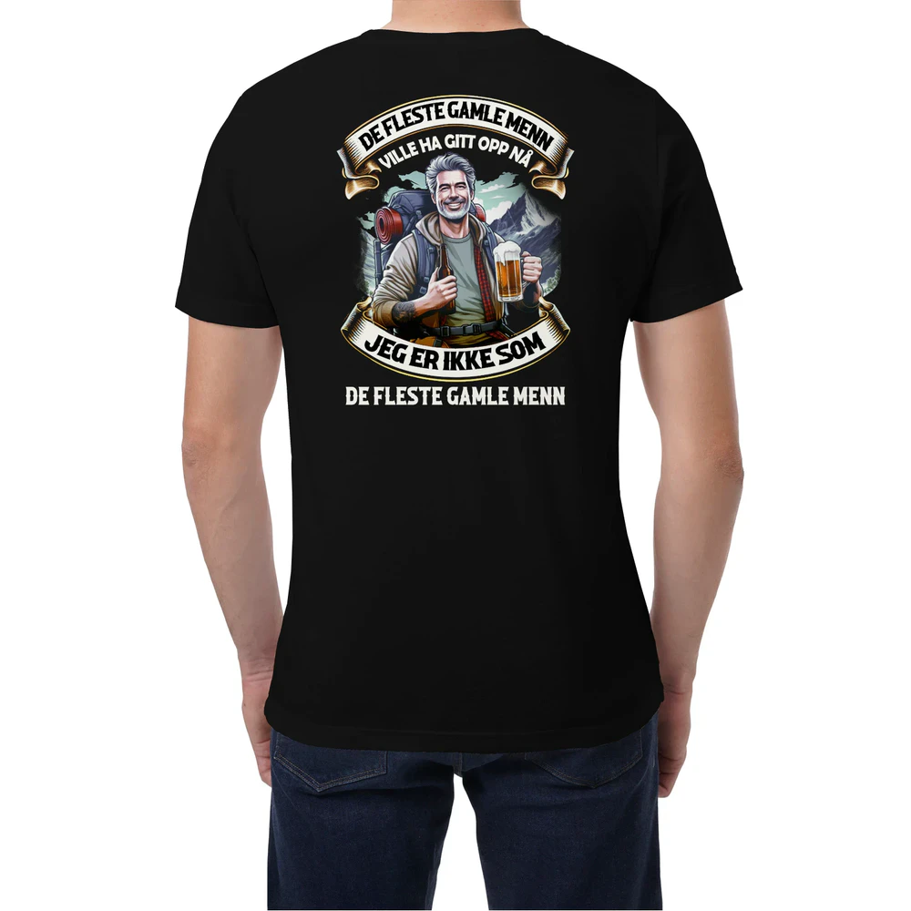 Hiking Beer Most Oldmen Nor T-Shirt