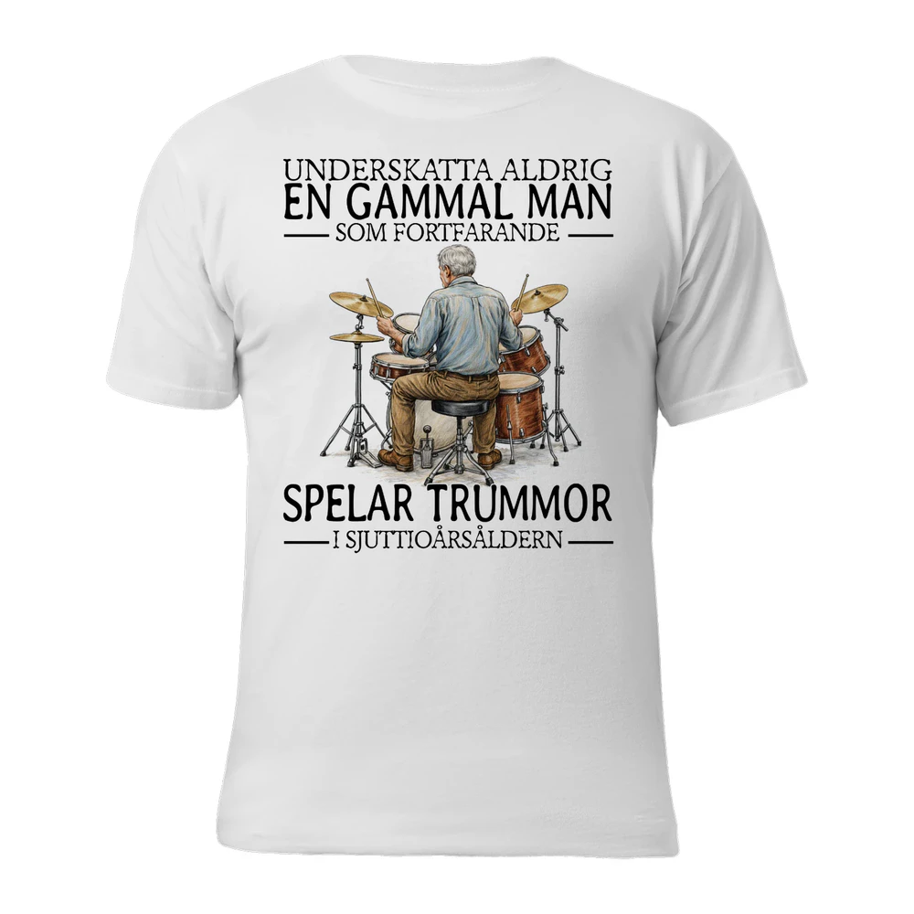 Drum Never Old Men 7 T-Shirt