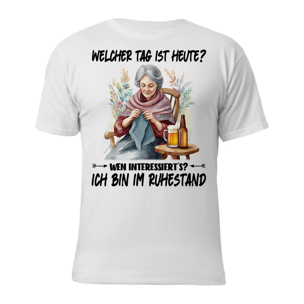 Beer Knitting What Day T-Shirt