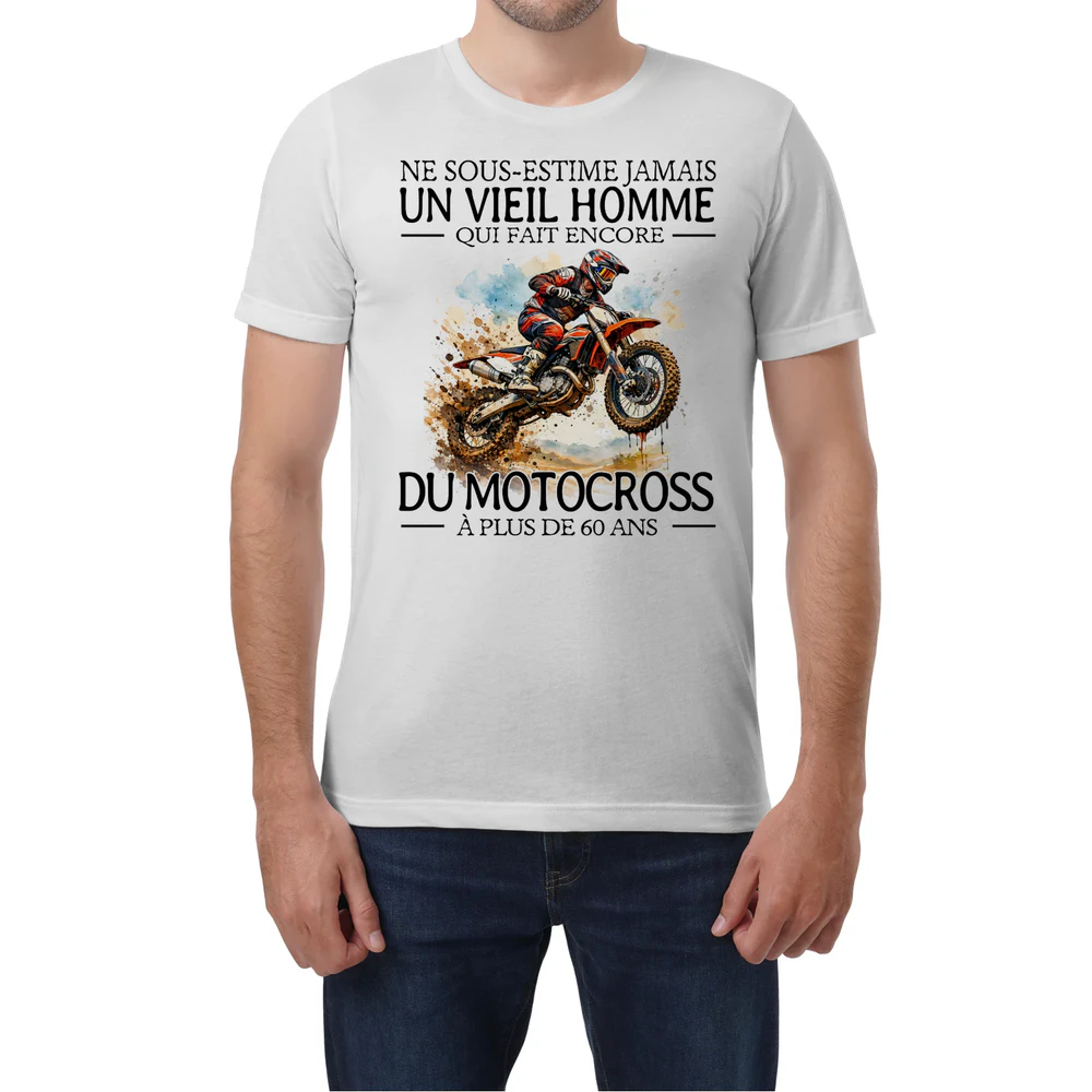Motocross Never Old Men 60 T-Shirt
