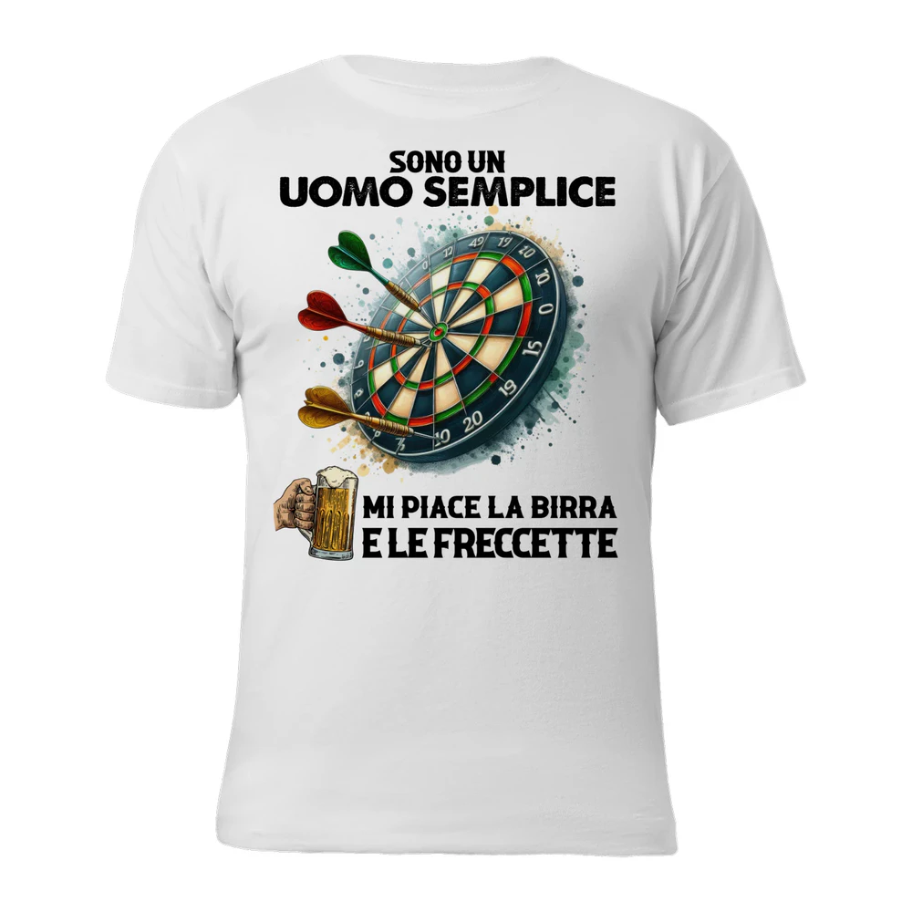 Darts Beer Simple Man T-Shirt