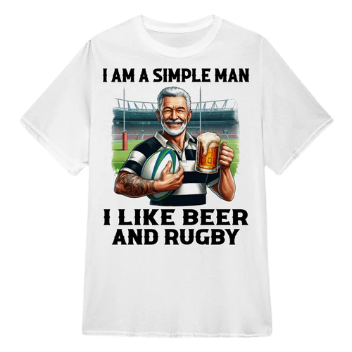 Rugby Beer Simple Man