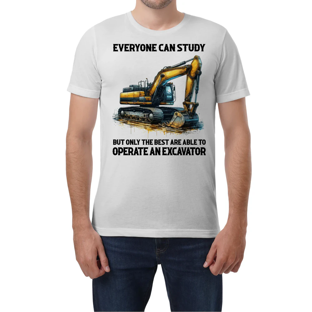 Excavator Study T-Shirt