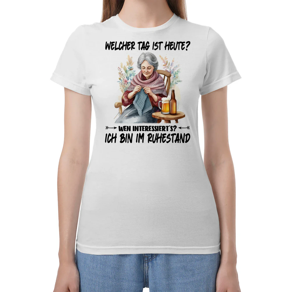 Beer Knitting What Day T-Shirt