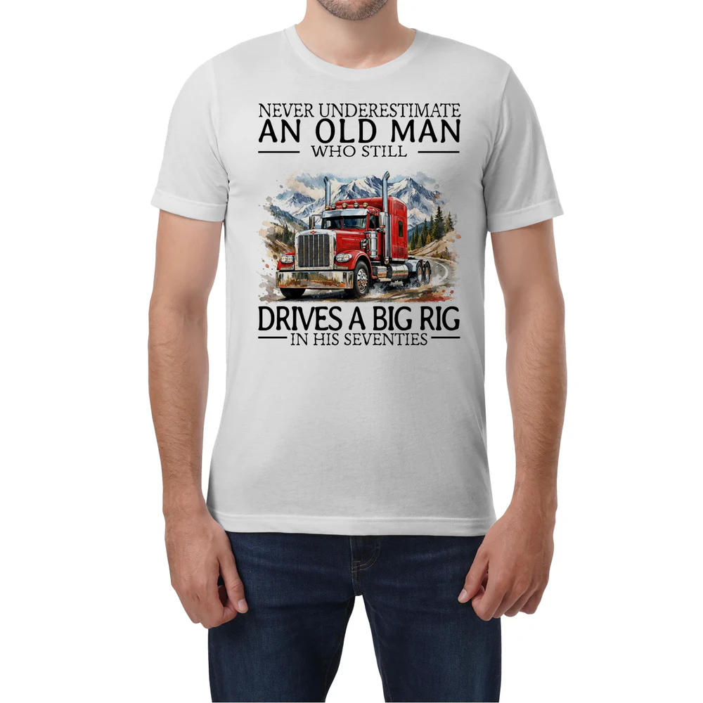 Truck Never Old Men 7 T-Shirt