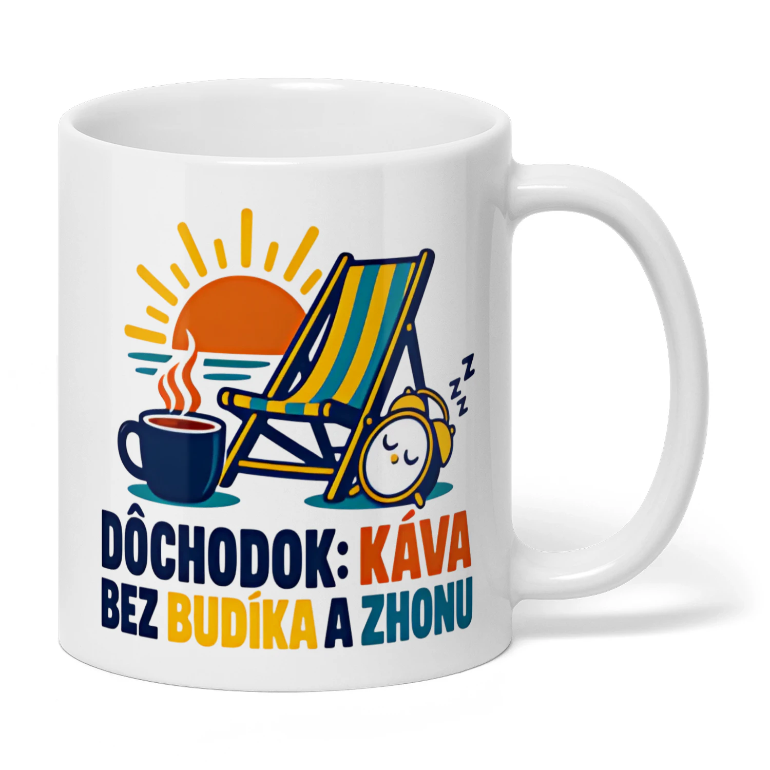 Dôchodková káva keramický hrnček