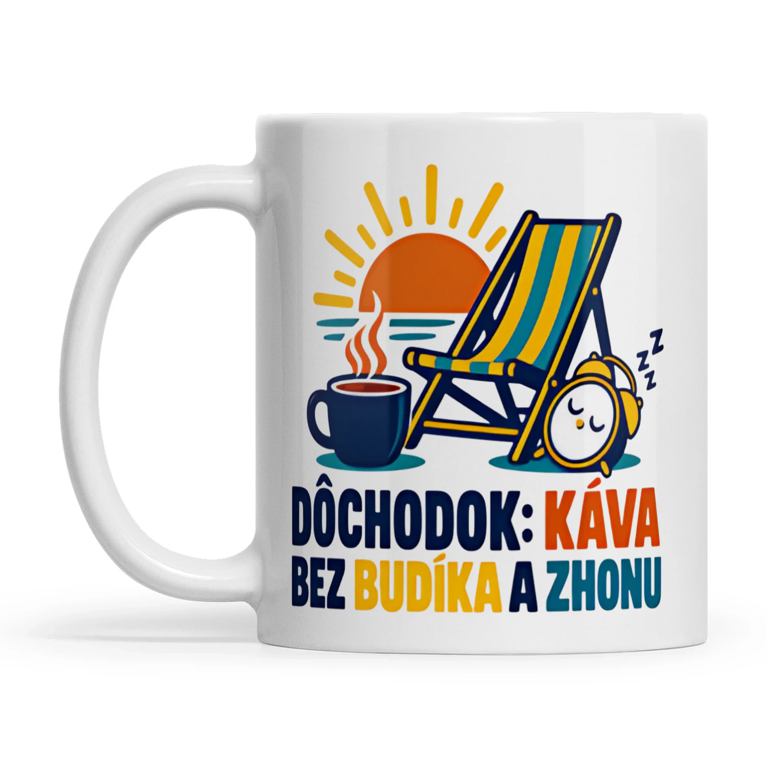 Dôchodková káva keramický hrnček