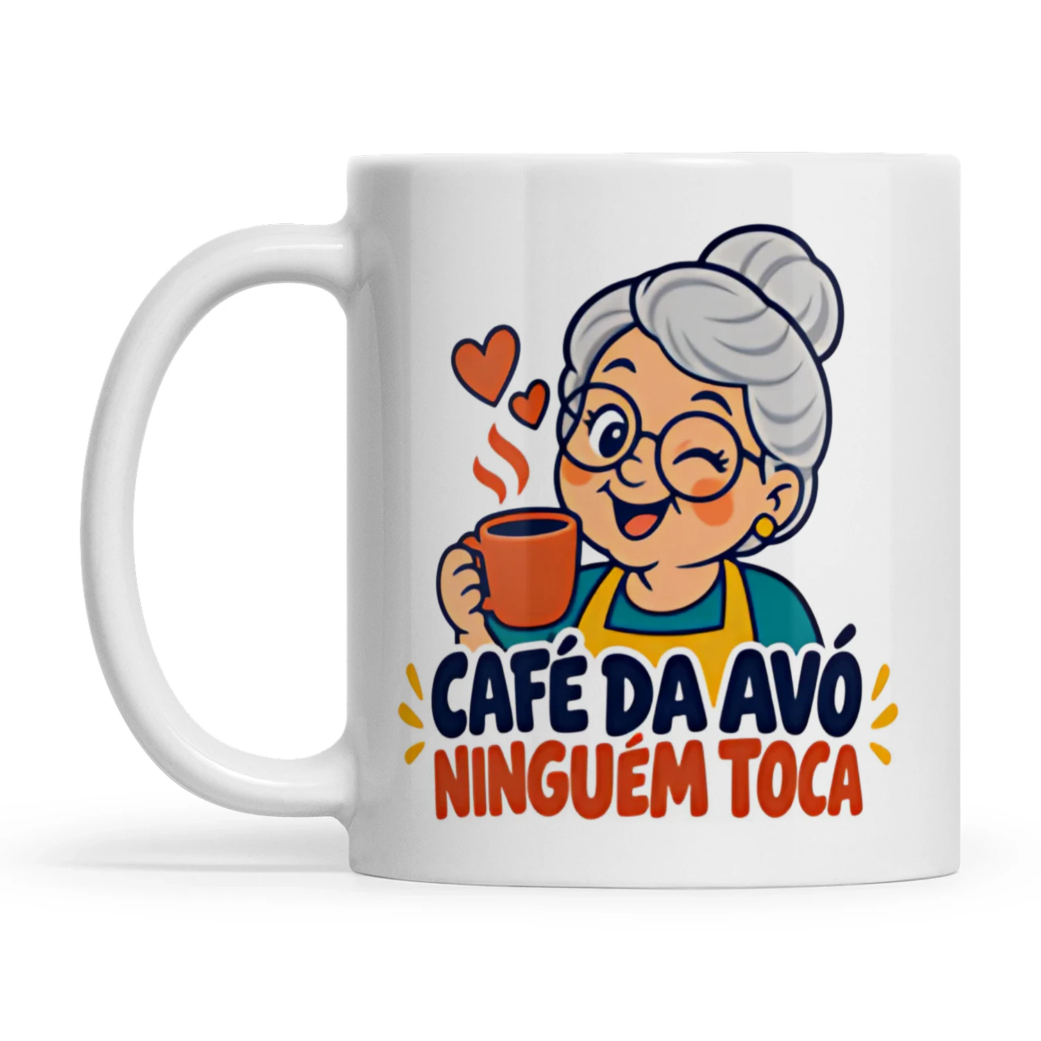 Avó do Café caneca de cerâmica