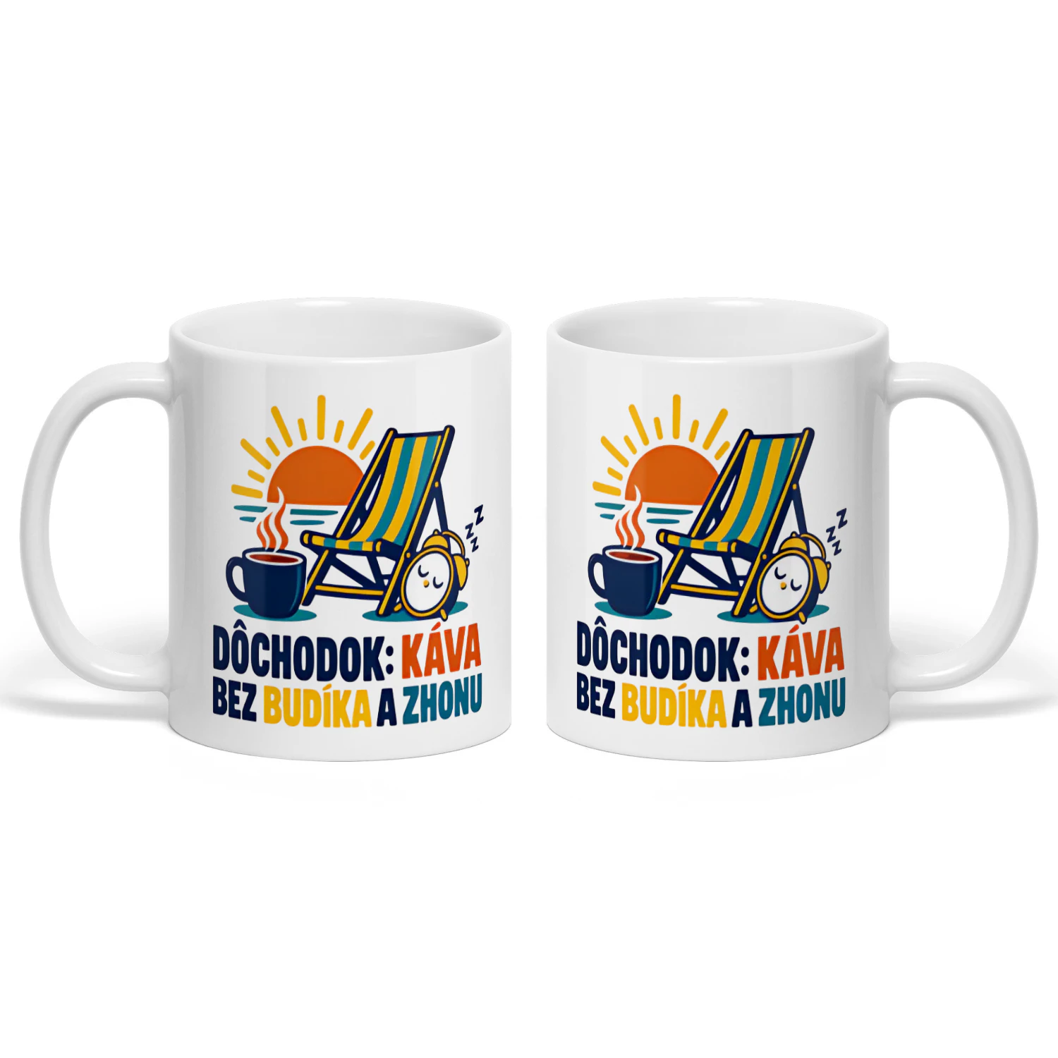 Dôchodková káva keramický hrnček