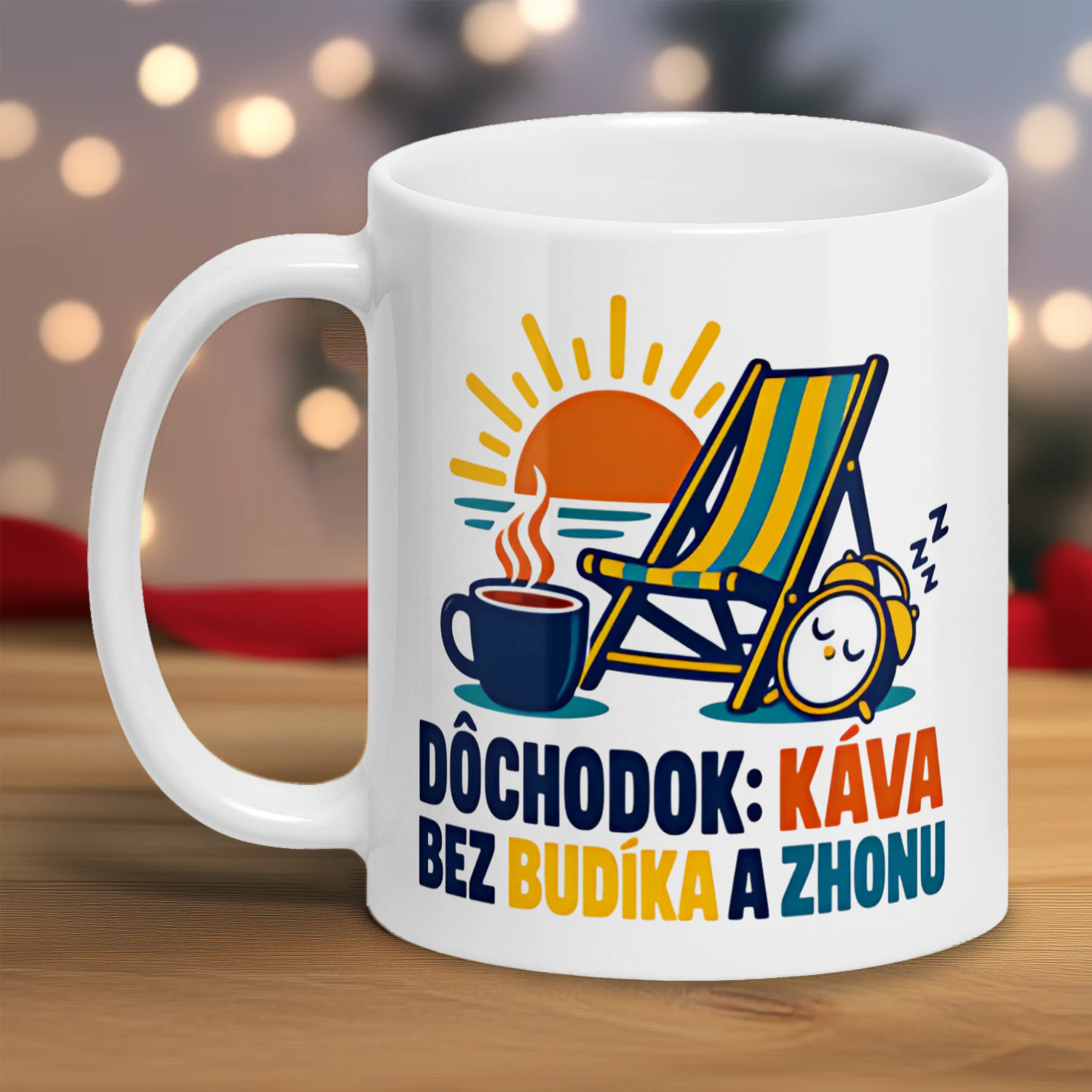 Dôchodková káva keramický hrnček