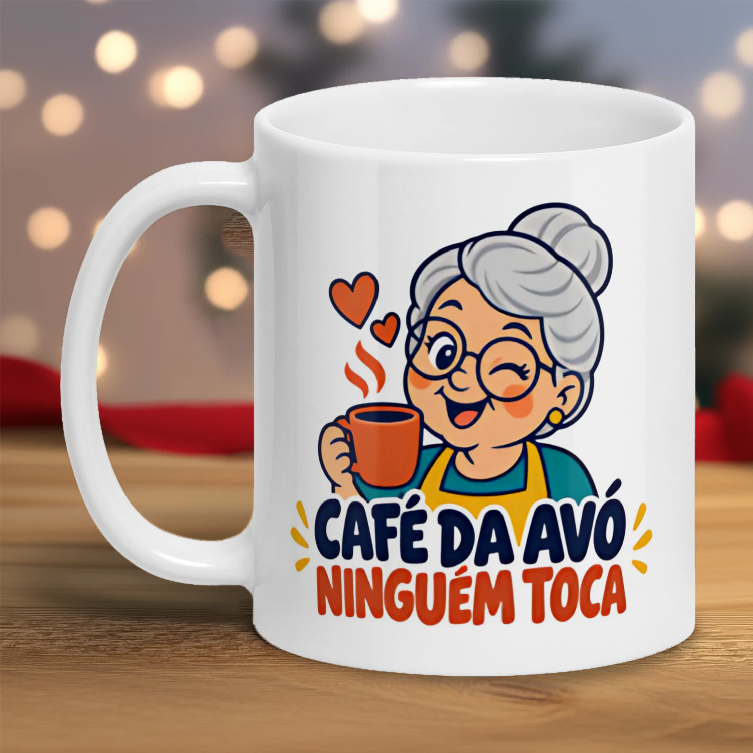 Avó do Café caneca de cerâmica