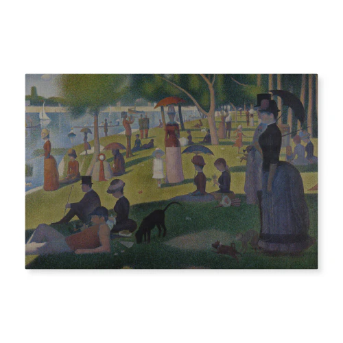 A Sunday Afternoon on La Grande Jatte Canvas Prints
