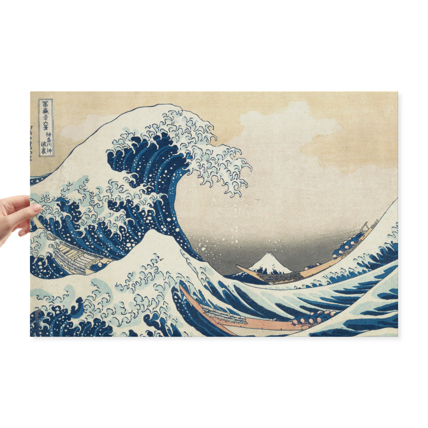 The Great Wave off Kanagawa Canvas Print - 30x20