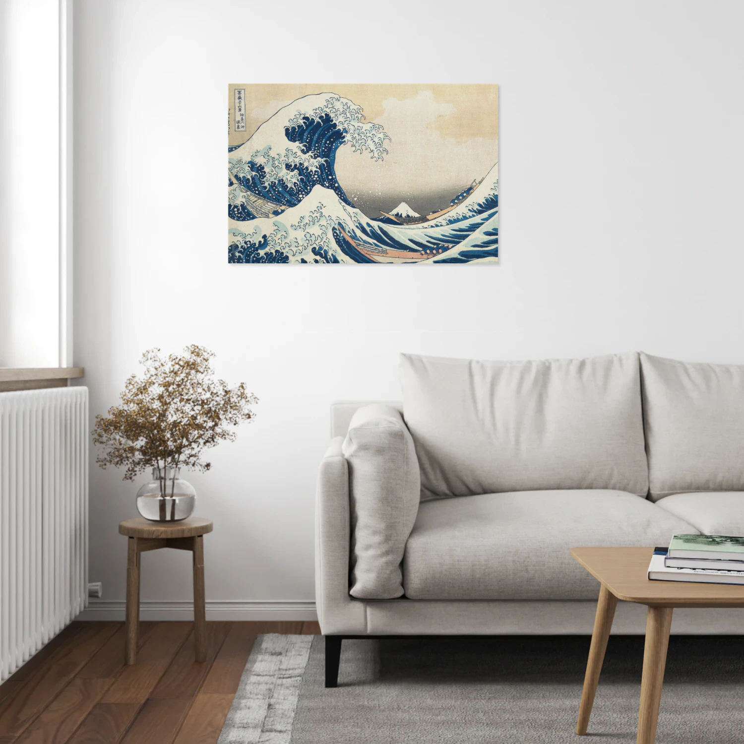 The Great Wave off Kanagawa Canvas Print - 30x20
