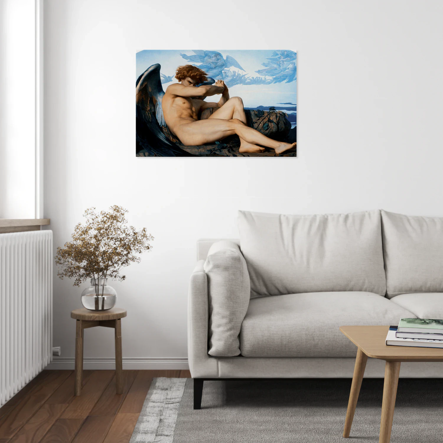 The Fallen Angel Canvas Print - 30x20