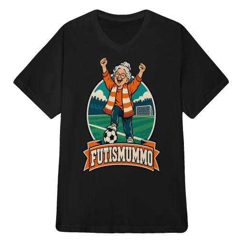Futismummo T-paita ja huppari
