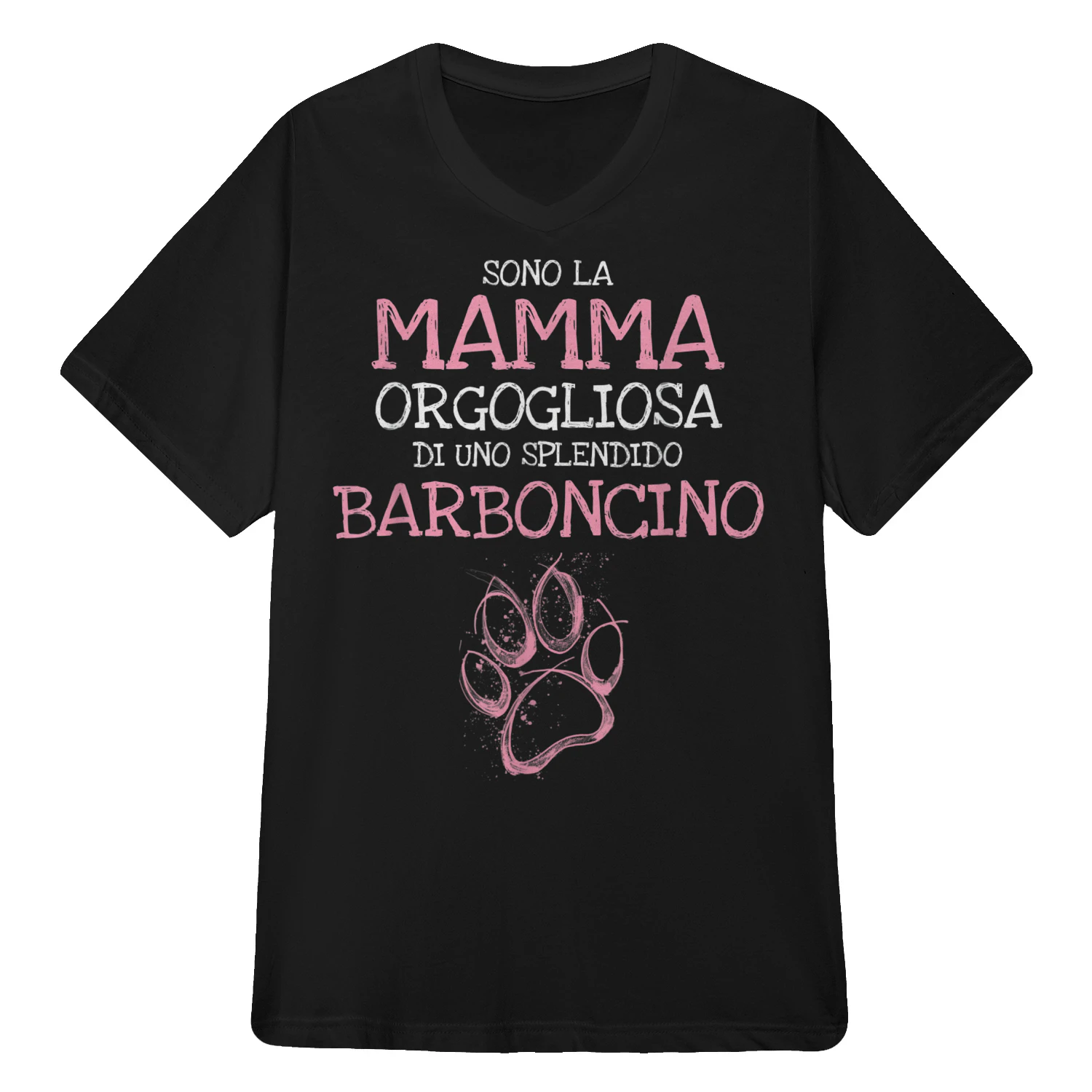 Regalo Divertente Donna Mamma Barboncino Barbone Cane