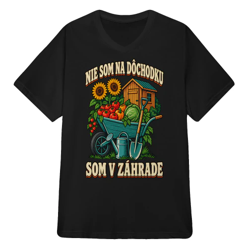 Záhradkársky dôchodok tričko a mikina