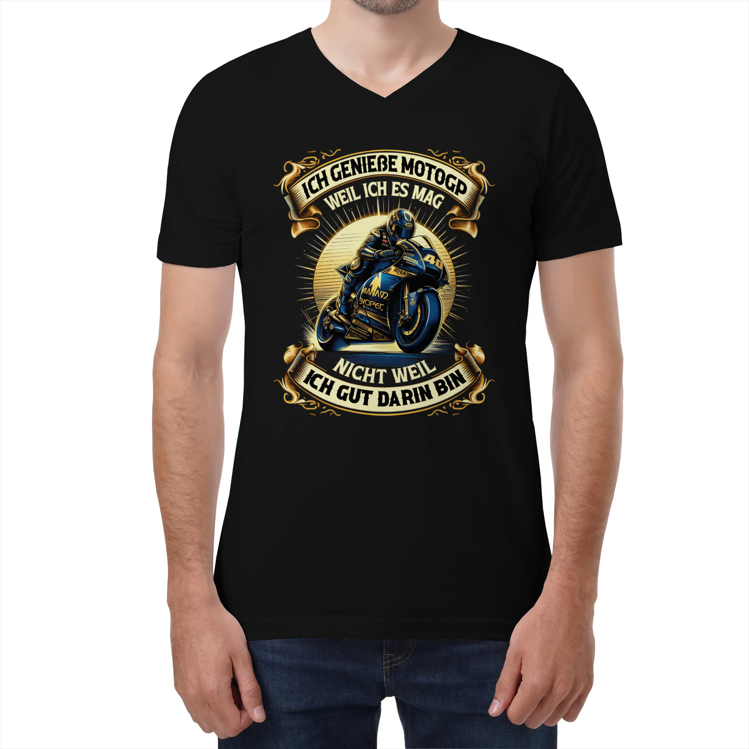 Motogp Good At V-Neck T-Shirt