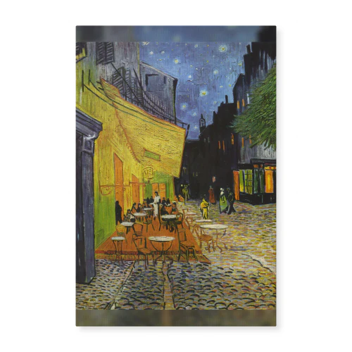 Cafe Terrace at Night Canvas Prints
