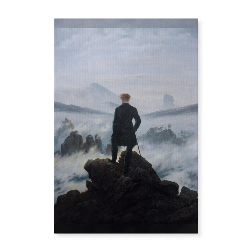 Wanderer above the Sea of Fog Canvas Prints